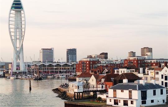 Old Portsmouth and Spice Island (30 mins away)