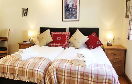 All rooms can be configured as twins or superkings