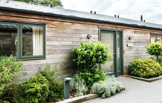 Hedgehunter front door and bedroom window