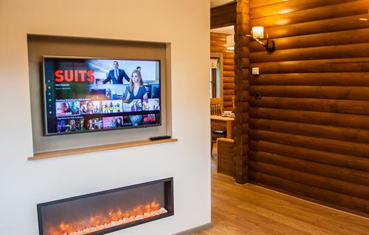 Smart TV and free WiFi as standard