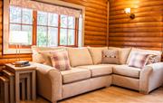 Lounge seating in Woodland Lodge