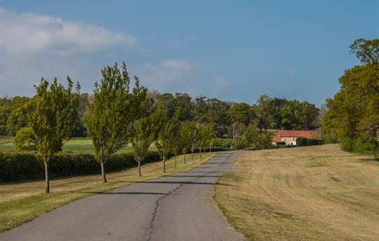 Set in 60 acres of private grounds and woodland