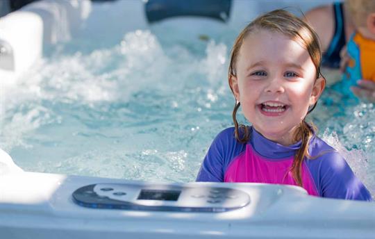 All lodges include a private, covered hot tub