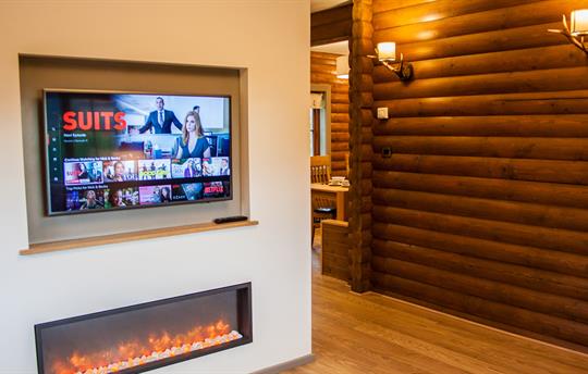 Smart TV and free WiFi as standard