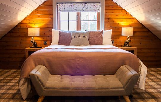 Main bedroom with dressing area