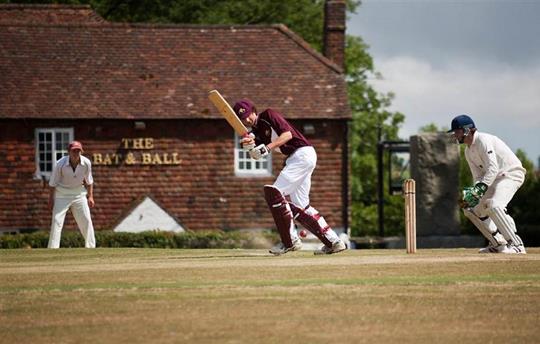 Bat and Ball pub, Hambledon