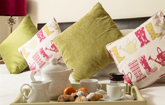 Breakfast in bed in Glenside