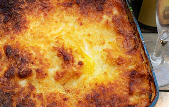 Ricotta and Spinach Lasagne for four people