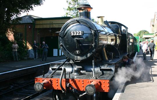 The Watercress Line is 25 minutes away from us