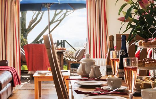 Sundew dining and living area