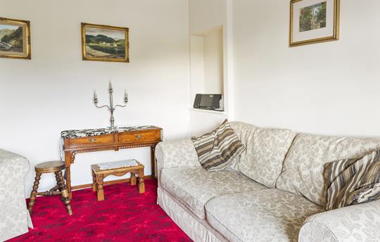 Warm, cosy and comfortable lounge