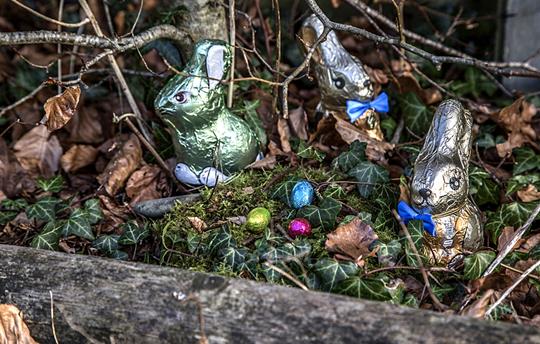 Easter holiday fun in the garden!