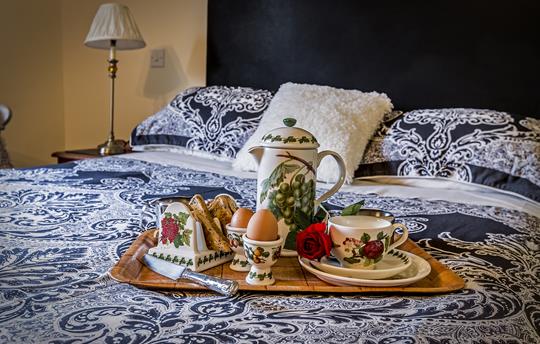 Breakfast with Portmeirion tableware