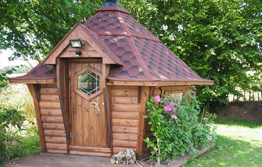 BBQ Lodge, 'al fresco' dining for up to 15