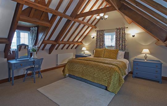 Attic bedroom