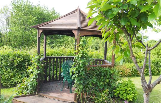 The tranquil Island Garden with beautiful views