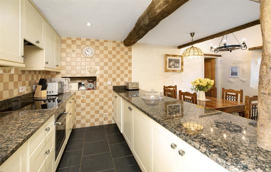 Well equipped Coach House Kitchen