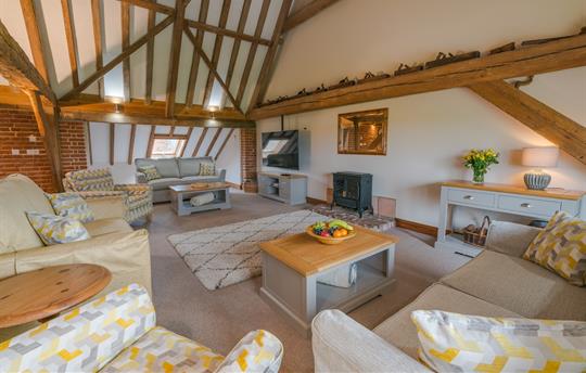 Braeburn Barn Living room area