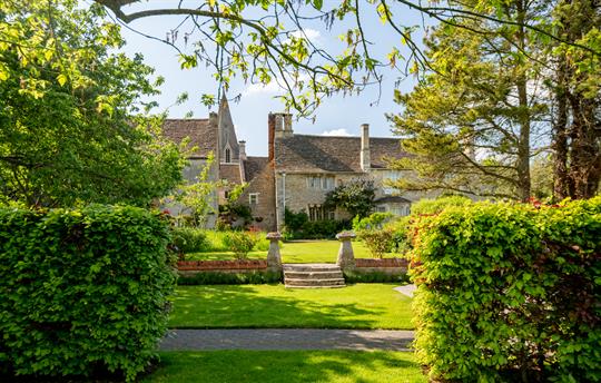 Hall Farm and garden