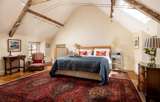 Bedroom with super-king bed