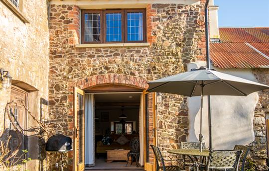 Keepers Lodge French Doors and Patio