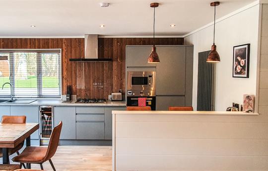 Holly Lodge Kitchen and Dining Area