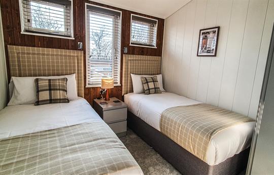 Twin Bedroom of Holly Lodge