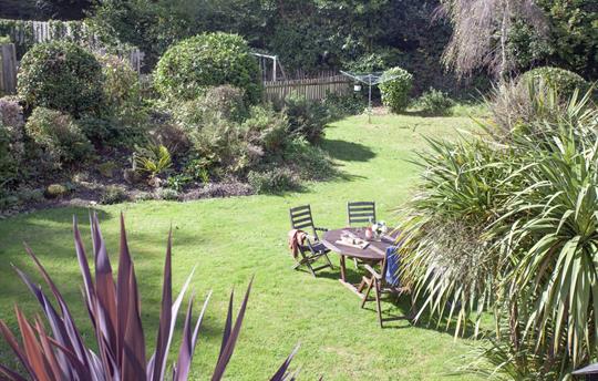 Farmhouse front garden - view from upstairs