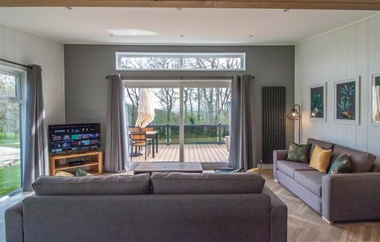 Fabulous views through dual aspect windows