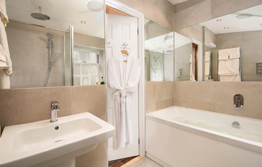 Coach House bathroom and wet room