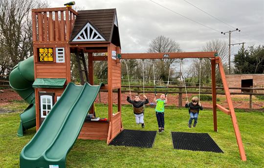 Playground for 3-10 year olds