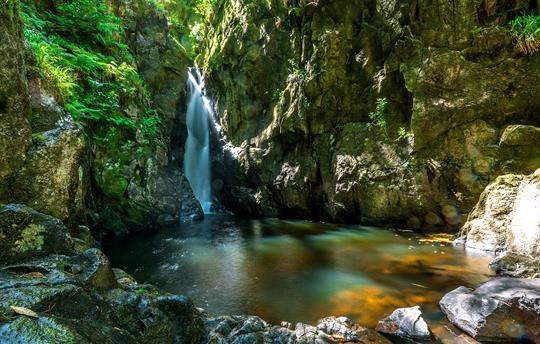 Stanley Ghyll 60ft waterfall