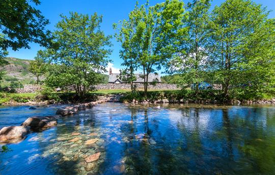 Reflections beside St Catherine's Church, Boot