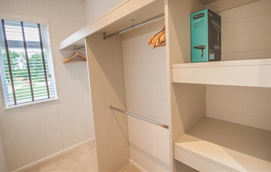 Walk in wardrobe