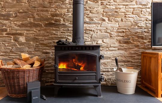 Corn Barn wood burning stove