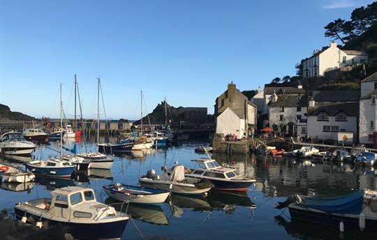 Polperro harbour