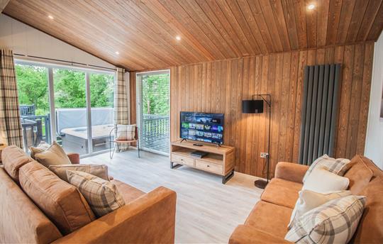 Living Room at Aspen Lodge