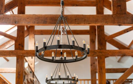 Threshing Barn vaulted ceiling 