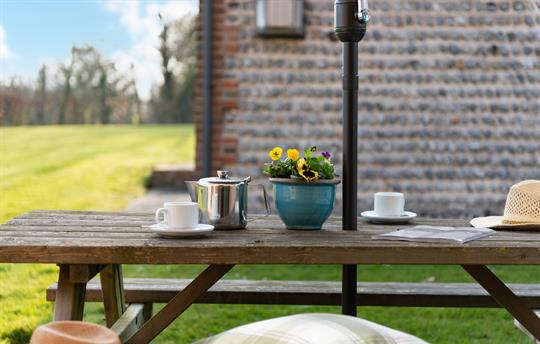 Enjoy a quiet moment