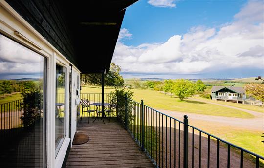 The Lodge Decking Area 