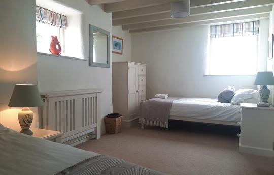 Grebe Twin Room (with truckle bed)