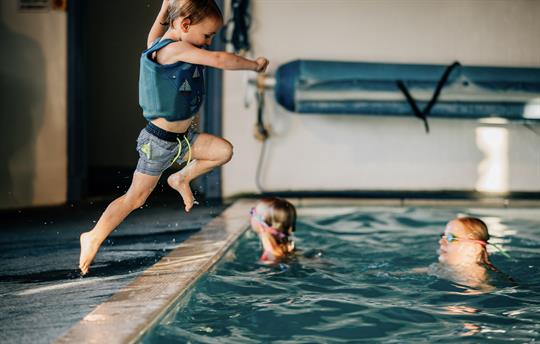 Boy in Pool