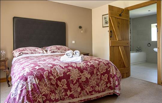 Main Bedroom at Hendre Farmhouse