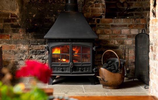 Inglenook fireplace with Woodburner
