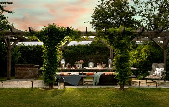 Alfresco Dining Terrace - seats everyone