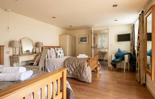 Mandarin Twin with en-suite wet/shower room (M3a)