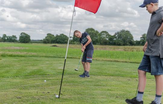 During summer months there is Pitch n Putt 