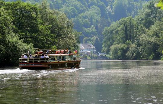 Riverboat Cruise on the River Wye