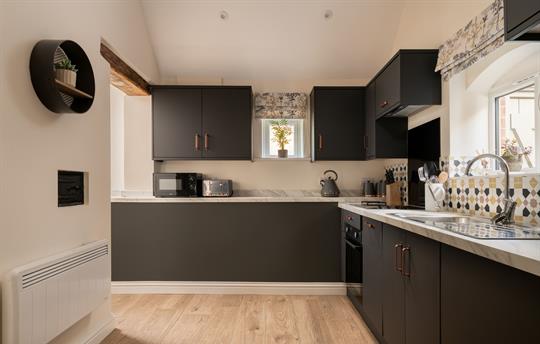 Well equipped kitchen