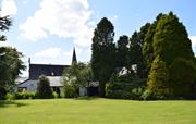 The Tythe Barn garden view